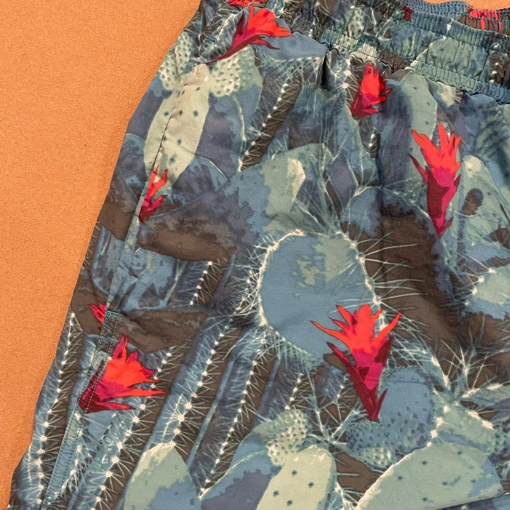 Saxx Cannonball 2 in 1 Cactus Swim Trunks Size Large - Picture 2 of 9